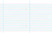 Picture of EXERCISE BOOK RED & BLUE LINES 48PGS
